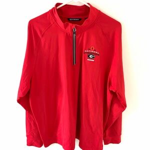 Cutter & Buck UGA Georgia Bulldogs 2022 National Champions 1/4 Zip, Size: XL